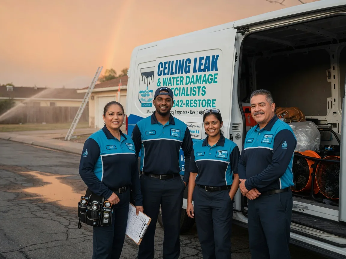 Ceiling Leak Cleanup company in Hankamer, TX